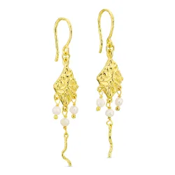 helmi korvarenkaat  kullattu messinki - Eliné