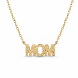 mom kaulaketju kullattu messinki