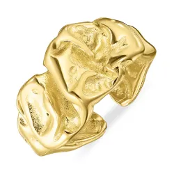 vedenkestävät sormus kullattu teräs - OCEANA