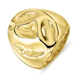 vedenkestävät sormus kullattu teräs - OCEANA