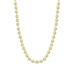 vedenkestävät pyöreä kaulaketju kullattu teräs - OCEANA