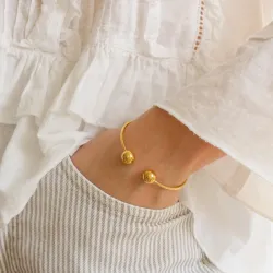 vedenkestävät rannekoru kullattu teräs - OCEANA