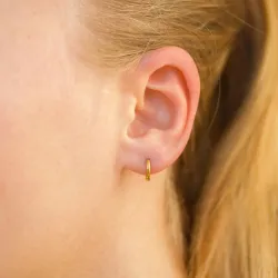 9 mm vedenkestävät rengas  kullattu teräs - OCEANA