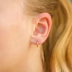 10 mm vedenkestävät rengas  kullattu teräs - OCEANA