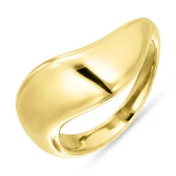 vedenkestävät sormus kullattu teräs - OCEANA