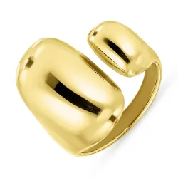 vedenkestävät sormus kullattu teräs - OCEANA