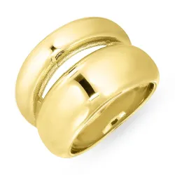 vedenkestävät sormus kullattu teräs - OCEANA