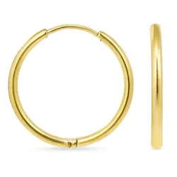 19 mm vedenkestävät rengas  kullattu teräs - OCEANA