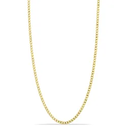 vedenkestävät panssariketju kullattu teräs 41 + 5 cm x 2,6 mm  - OCEANA