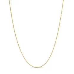 vedenkestävät kaulaketju kullattu teräs - OCEANA