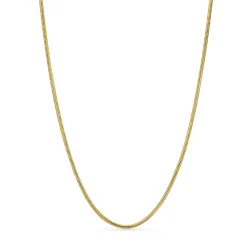 vedenkestävät kaulaketju kullattu teräs - OCEANA