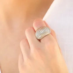 vedenkestävät sormus teräs - OCEANA