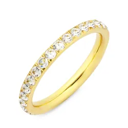 vedenkestävät sormus kullattu teräs - OCEANA