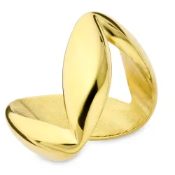 vedenkestävät sormus kullattu teräs - OCEANA