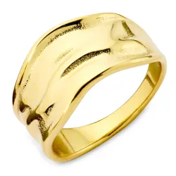 vedenkestävät sormus kullattu teräs - OCEANA