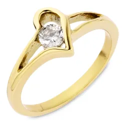 vedenkestävät sormus kullattu teräs - OCEANA