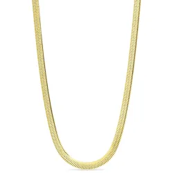 vedenkestävät käärmekaulaketju kullattu teräs 40 cm x 5 mm  - OCEANA