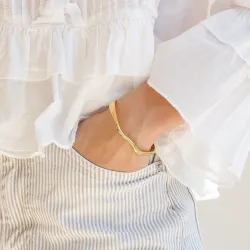 vedenkestävät rannekoru kullattu teräs - OCEANA