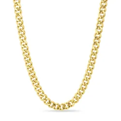 vedenkestävät kaulaketju kullattu teräs - OCEANA