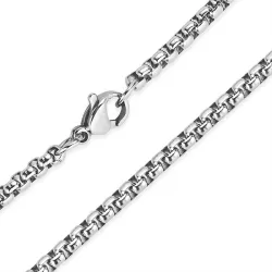 vedenkestävät kaulaketju teräs 55 cm x 3 mm  - OCEANA