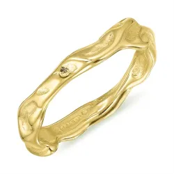 vedenkestävät sormus kullattu teräs - OCEANA