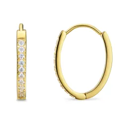 20 mm vedenkestävät rengas  kullattu teräs - OCEANA