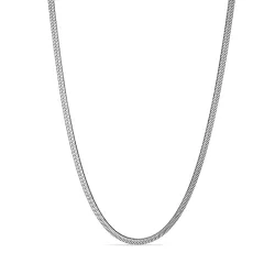 vedenkestävät kaulaketju teräs 40 + 5 cm x 3 mm  - OCEANA