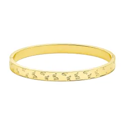vedenkestävät perhoset rannerengas kullattu teräs 60 mm x 5,8 mm  - OCEANA