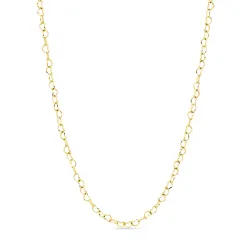 vedenkestävät sydän kaulaketju kullattu teräs - OCEANA