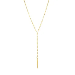 vedenkestävät kaulaketju kullattu teräs - OCEANA