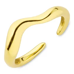 vedenkestävät sormus kullattu teräs - OCEANA