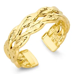 vedenkestävät sormus kullattu teräs - OCEANA