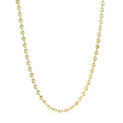 vedenkestävät kaulaketju kullattu teräs - OCEANA