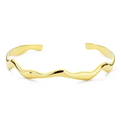 vedenkestävät rannerengas kullattu teräs  x 8,6 mm  - OCEANA