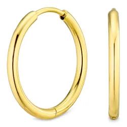 20 mm vedenkestävät rengas  kullattu teräs - OCEANA