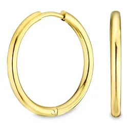 22 mm vedenkestävät rengas  kullattu teräs - OCEANA