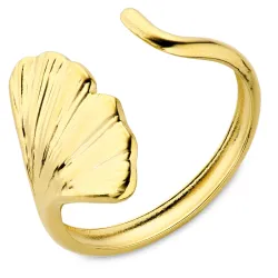 vedenkestävät säädettävissä sormus kullattu teräs - OCEANA