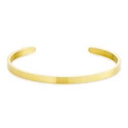 vedenkestävät rannerengas kullattu teräs  x 4,0 mm  - OCEANA