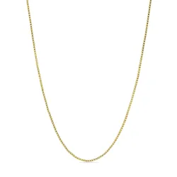vedenkestävät venetsiakaulaketju kullattu teräs  x 1,5 mm  - OCEANA