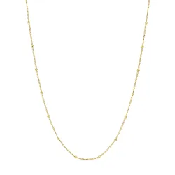 vedenkestävät kuulakaulaketju kullattu teräs  x 1,8 mm  - OCEANA