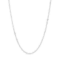 vedenkestävät singapore kaulaketju teräs  x 2,5 mm  - OCEANA