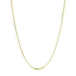 vedenkestävät käärmekaulaketju kullattu teräs  x 2,0 mm  - OCEANA