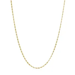 vedenkestävät kaulaketju kullattu teräs  x 1,8 mm  - OCEANA