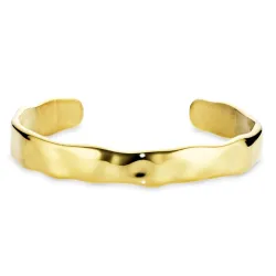 vedenkestävät rannerengas kullattu teräs  x 10 mm  - OCEANA