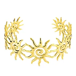 vedenkestävät aurinko rannerengas kullattu teräs  x 35 mm  - OCEANA