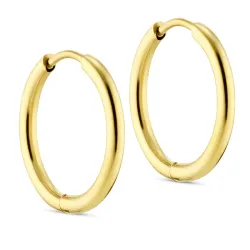 12 mm vedenkestävät rengas  kullattu teräs - OCEANA