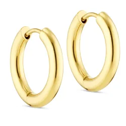 18 mm vedenkestävät rengas  kullattu teräs - OCEANA