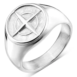 vedenkestävät tähti sormus teräs