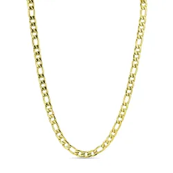 vedenkestävät kaulaketju kullattu teräs  x 6.50 mm 