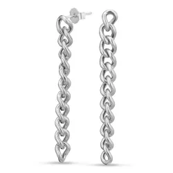 pitkät panzer korvarenkaat  hopea